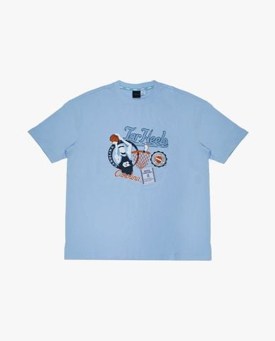  NCAA - Áo thun unisex cổ tròn tay ngắn in họa tiết 