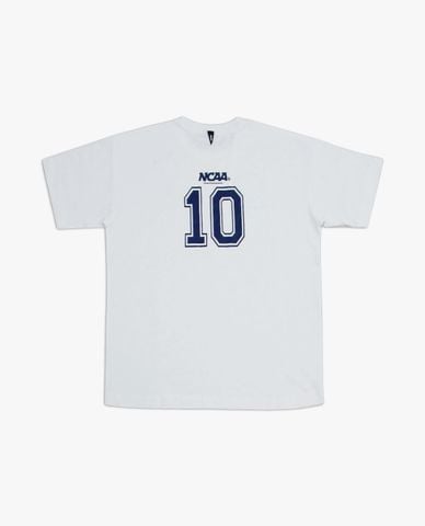  NCAA - Áo thun unisex cổ tròn tay ngắn phối logo 