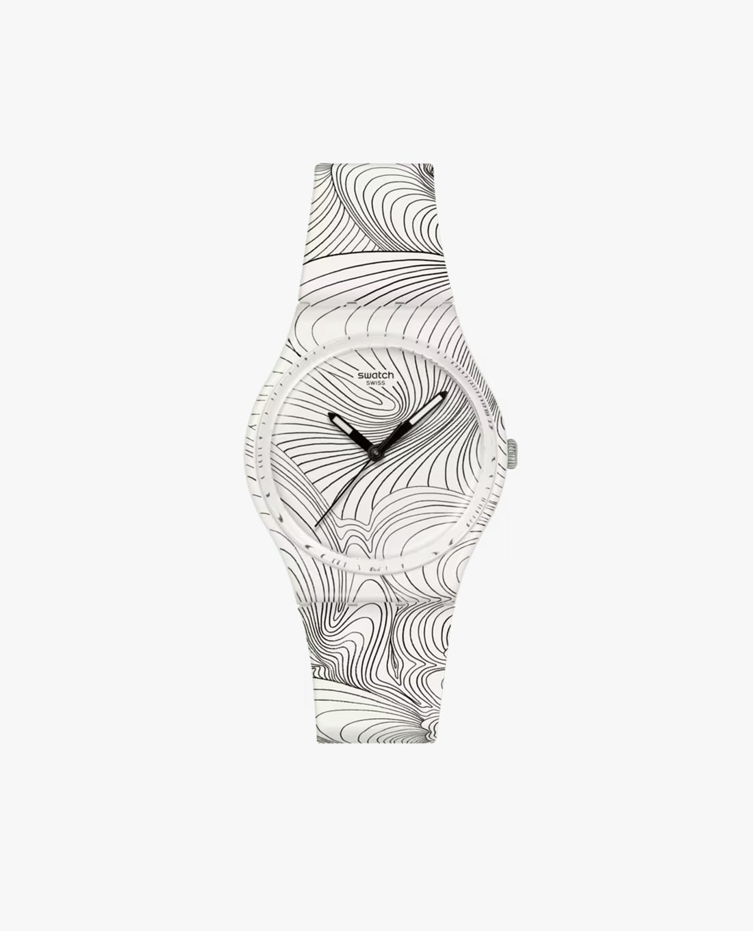 SWATCH - Đồng hồ unisex Curvilinear 34mm