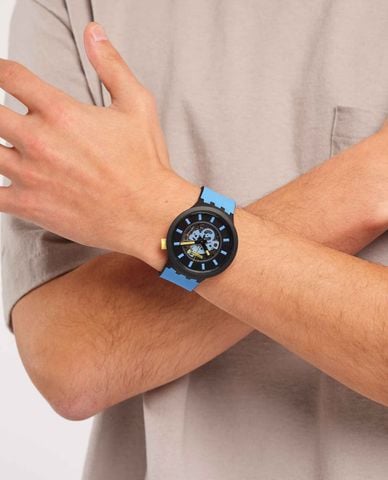  SWATCH - Đồng hồ unisex Travel By Day 47mm 