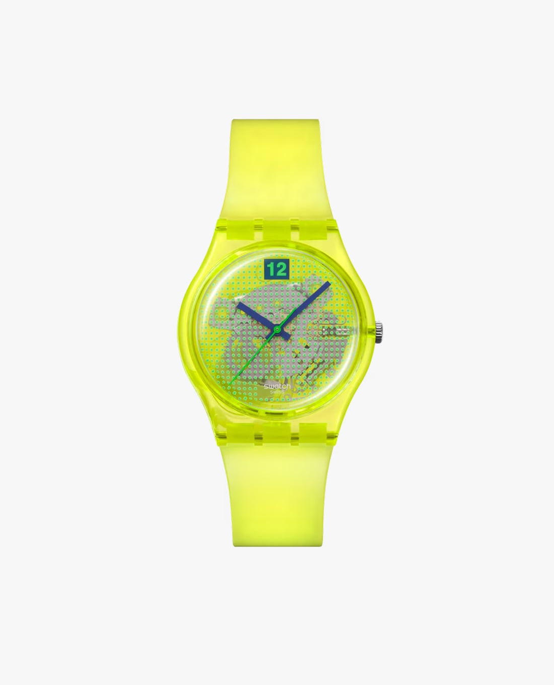 SWATCH - Đồng hồ unisex Luminously Lemon 34mm