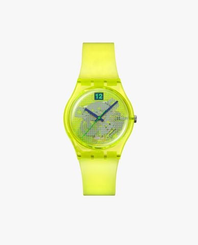  SWATCH - Đồng hồ unisex Luminously Lemon 34mm 