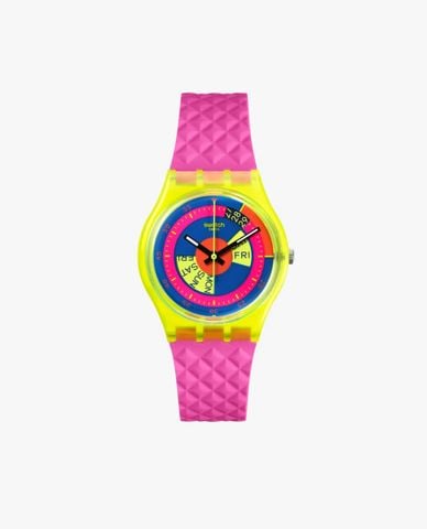  SWATCH - Đồng hồ unisex Shades Of Neon 34mm 