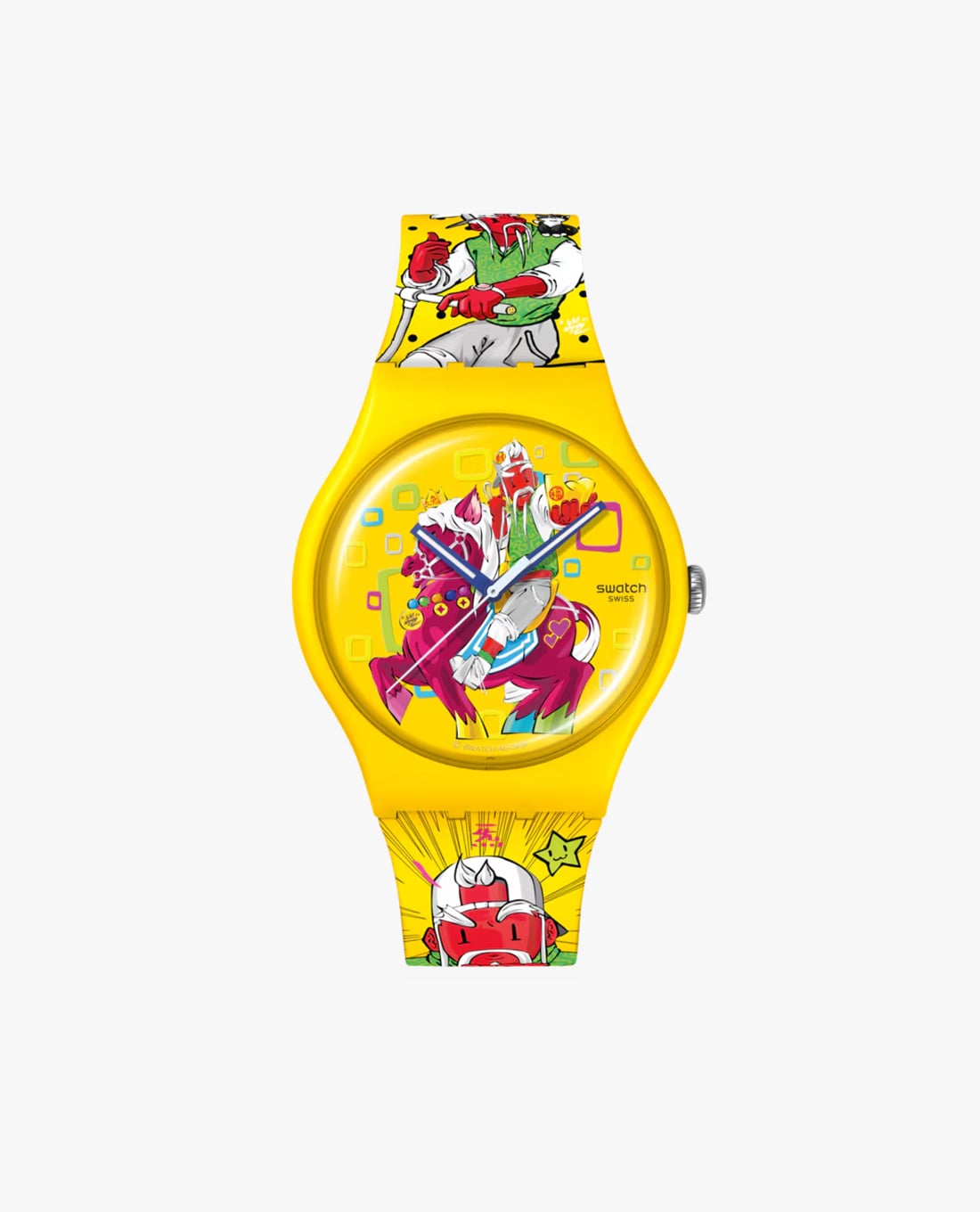 SWATCH - Đồng hồ unisex Blow Away 41mm