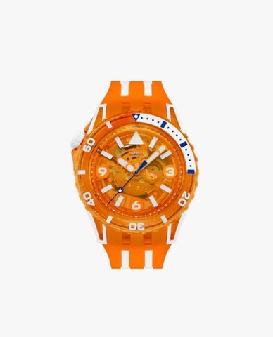  SWATCH - Đồng hồ unisex Pacific Sea Nettle 44mm 