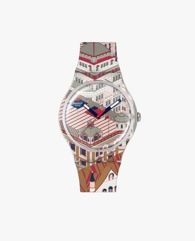  SWATCH - Đồng hồ unisex Bund Astic 41mm 