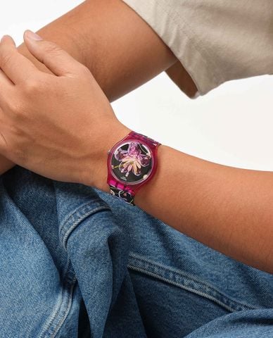  SWATCH - Đồng hồ unisex Digi Blossoming 41mm 
