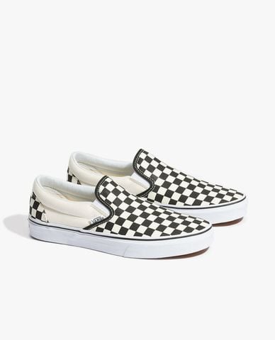  VANS - Giày slip on unisex Classic Checkerboard 