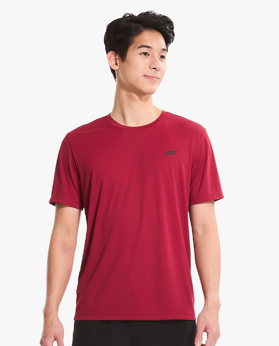 SKECHERS - Áo thun thể thao nam cổ tròn tay ngắn Performance