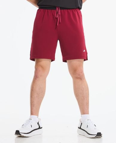  SKECHERS - Quần short tập luyện nam phối dây rút 