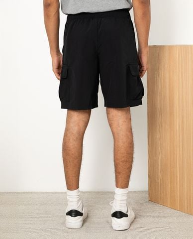  SKECHERS - Quần short nam ống rộng phối túi hộp 