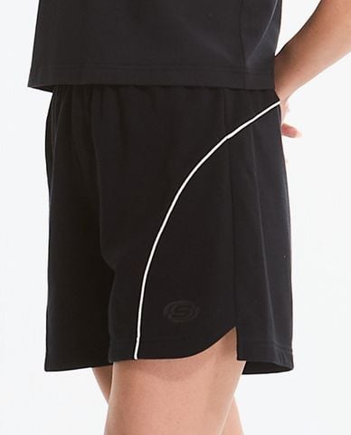  SKECHERS - Quần short tập luyện nữ lưng thun 