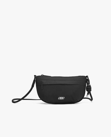  SKECHERS - Túi đeo vai unisex hình bán nguyệt phối logo 
