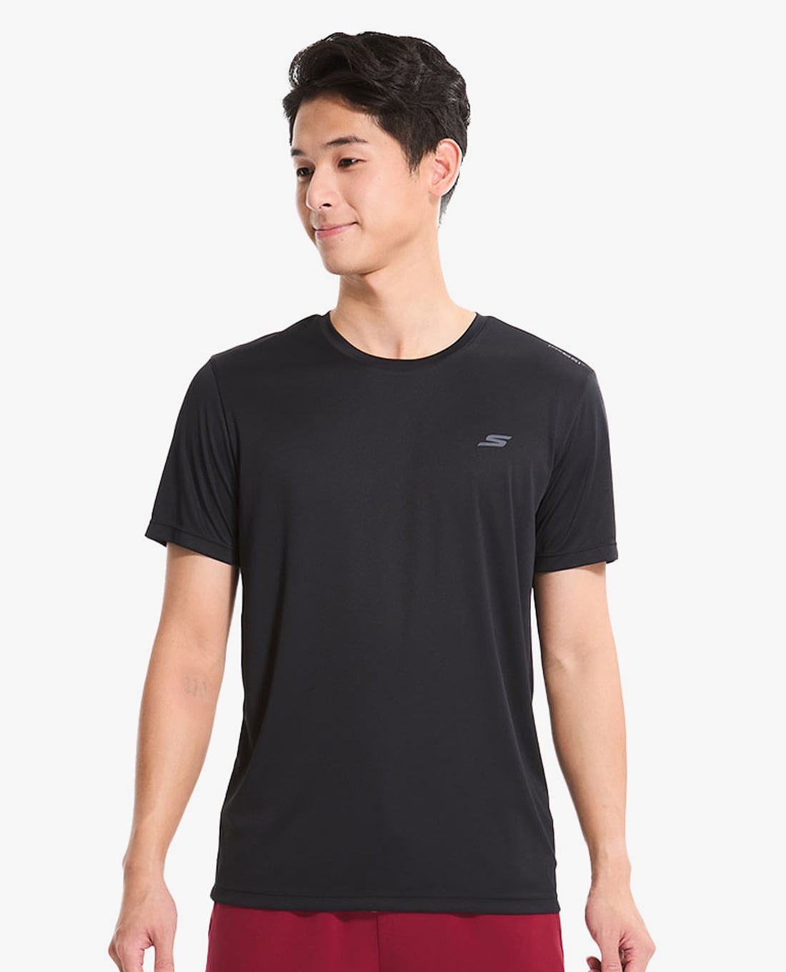 SKECHERS - Áo thun thể thao nam cổ tròn tay ngắn Performance