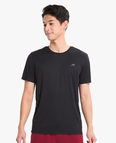  SKECHERS - Áo thun thể thao nam cổ tròn tay ngắn Performance 