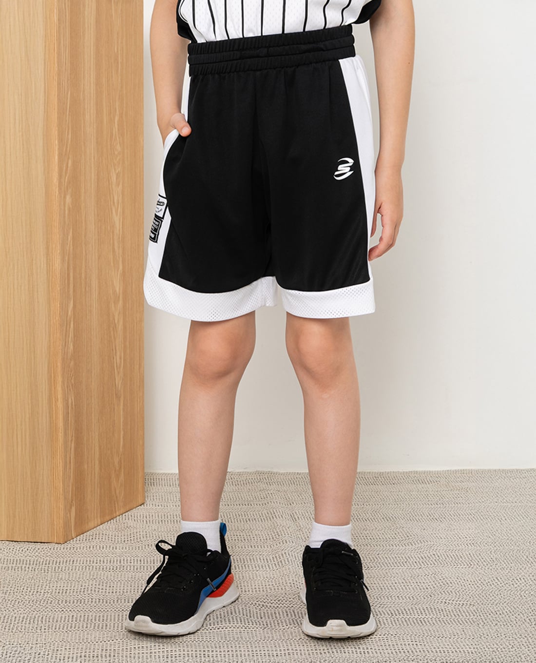 SKECHERS - Quần short bé trai Basketball Culture
