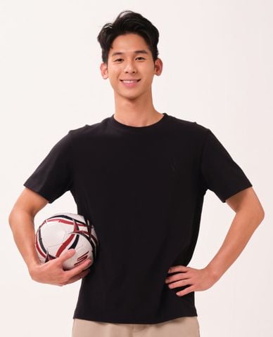  SKECHERS - Áo thun nam cổ tròn tay ngắn Game On Lounge 