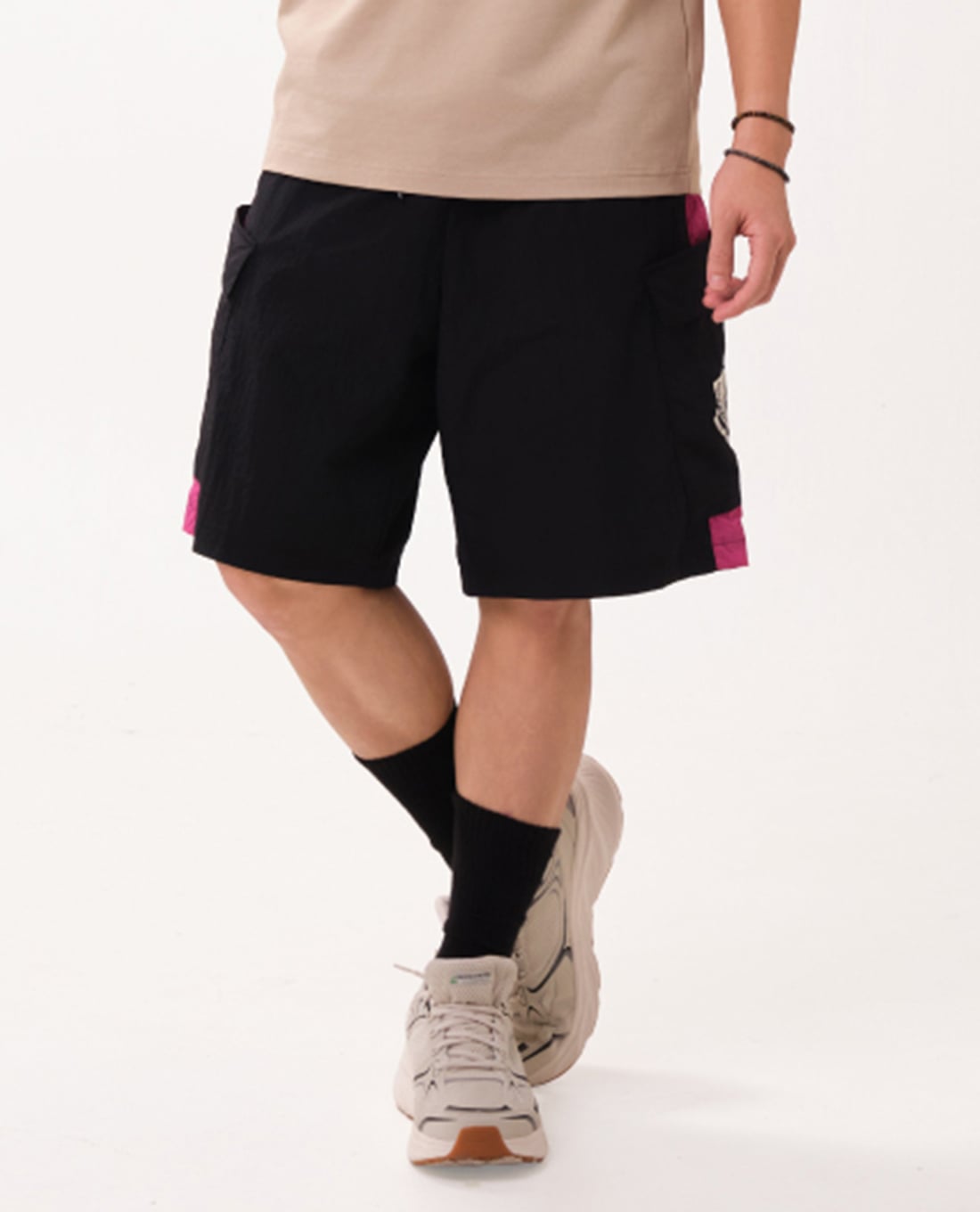 SKECHERS - Quần short thể thao nam ống rộng Game On Trendy