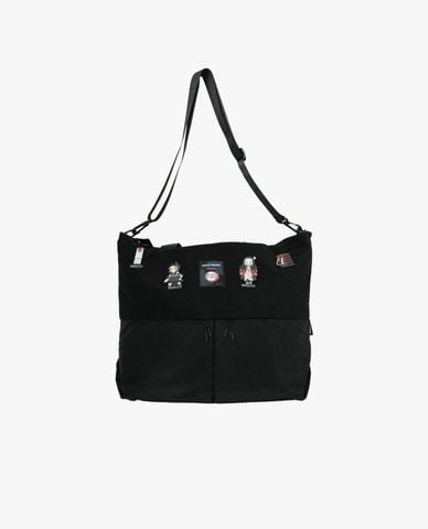  SKECHERS - Túi tote unisex phom chữ nhật Demon Slayer 