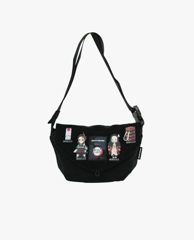  SKECHERS - Túi đeo chéo unisex hình thang Demon Slayer 