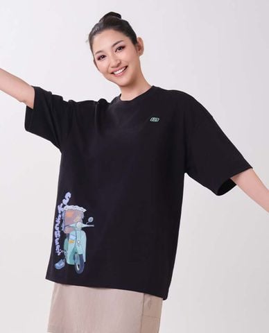  SKECHERS - Áo thun unisex tay ngắn Skechers x Cloakwork 