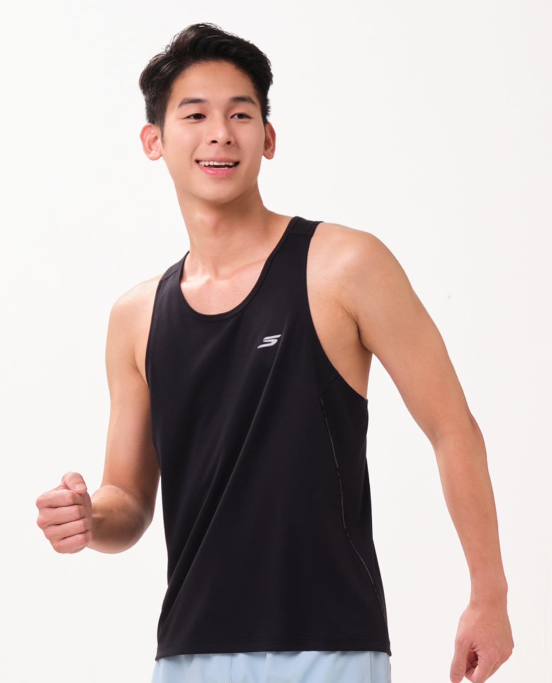 SKECHERS - Áo ba lỗ thể thao nam Performance