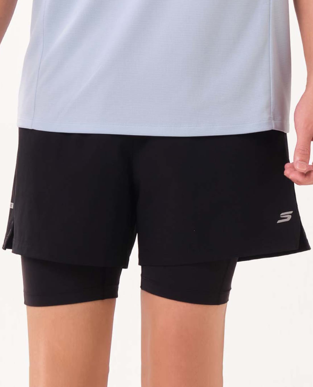 SKECHERS - Quần short tập luyện nam Performance