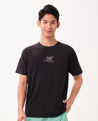  SKECHERS - Áo thun thể thao nam Running Performance 