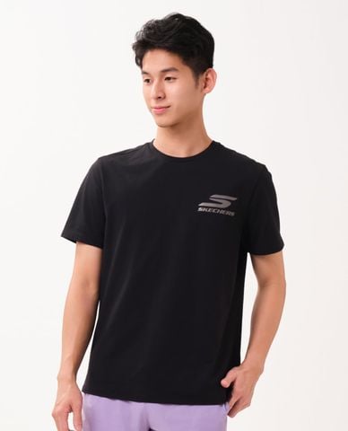  SKECHERS - Áo thun thể thao nam Running Performance 