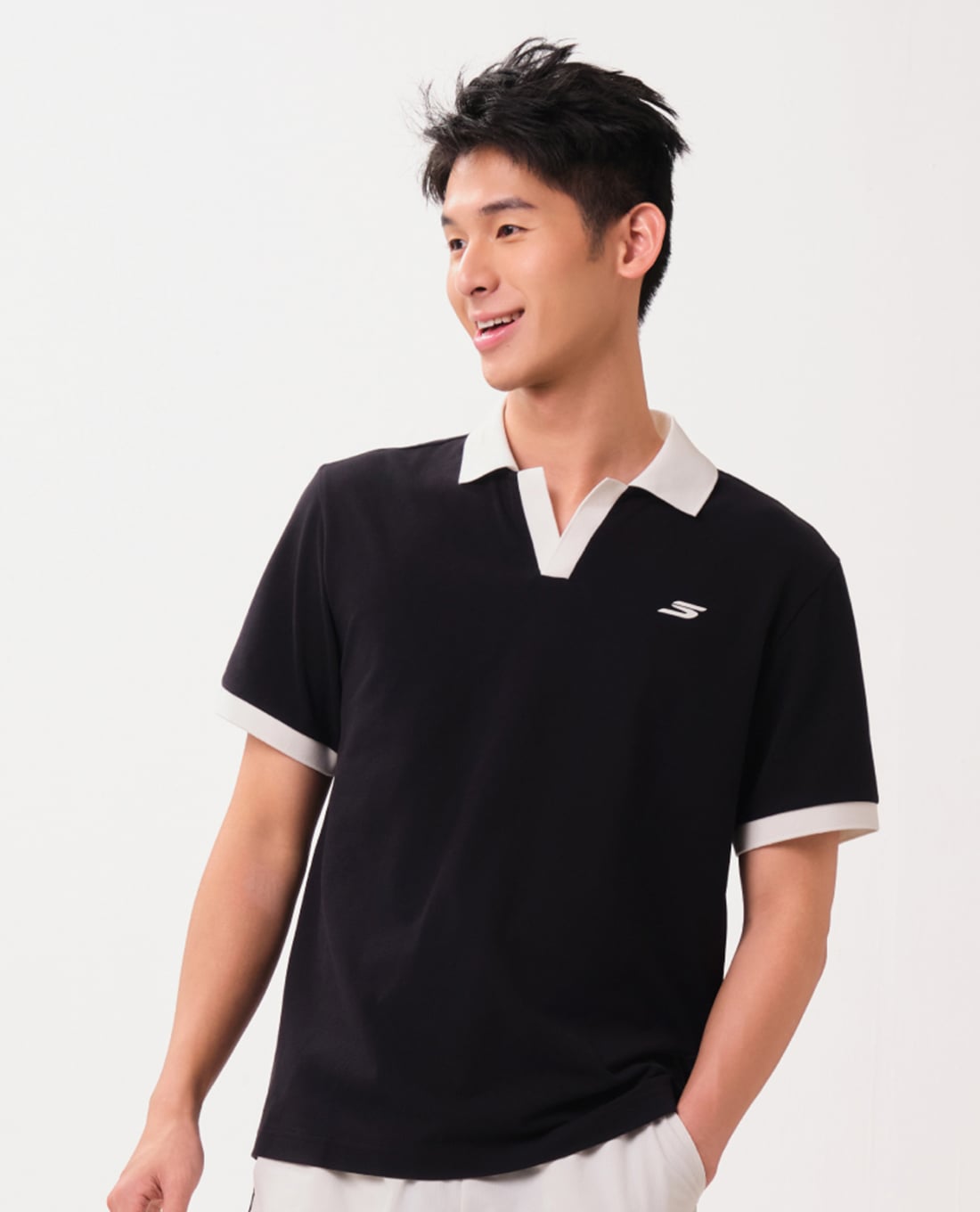 SKECHERS - Áo polo nam cổ bẻ tay ngắn Performance