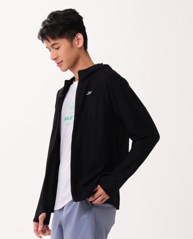  SKECHERS - Áo khoác thể thao unisex phối mũ Performance 