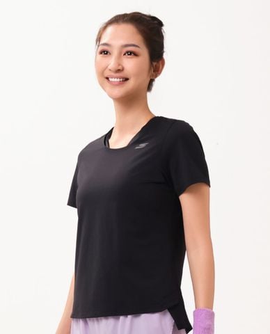  SKECHERS - Áo thun thể thao nữ Running Performance 