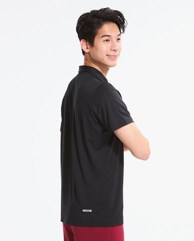  SKECHERS - Áo polo nam cổ bẻ tay ngắn lịch lãm 