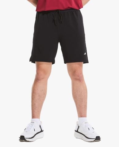  SKECHERS - Quần short tập luyện nam phối dây rút 
