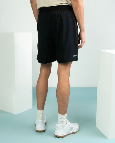  SKECHERS - Quần short tập luyện nam lưng thun Performance 