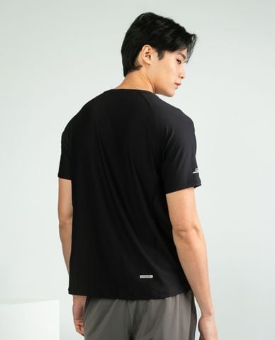  SKECHERS - Áo thun thể thao nam cổ tròn tay ngắn Performance 