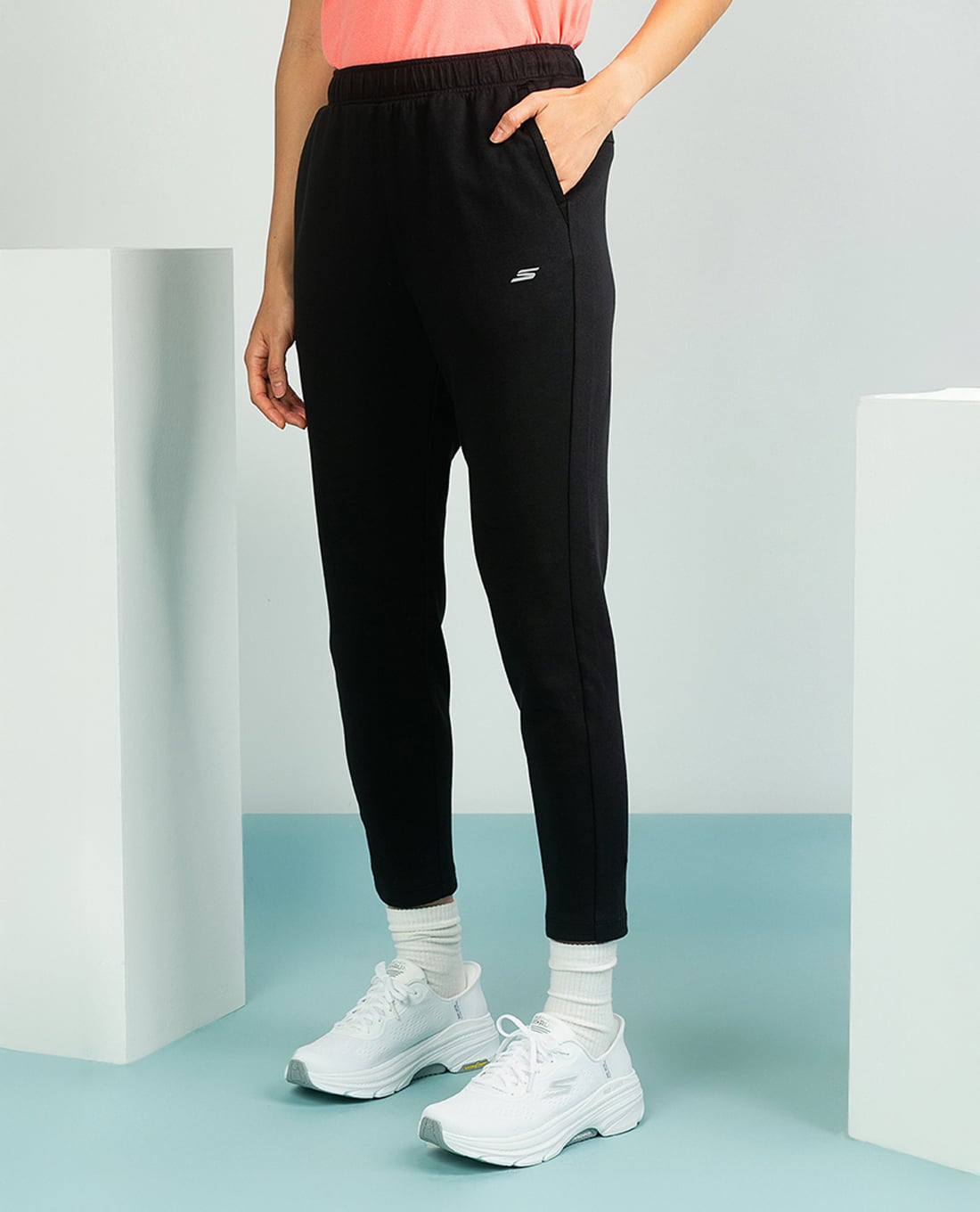 SKECHERS - Quần jogger nữ lưng thun Performance