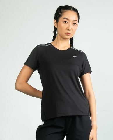  SKECHERS - Áo thun thể thao nữ cổ tròn tay ngắn Performance 