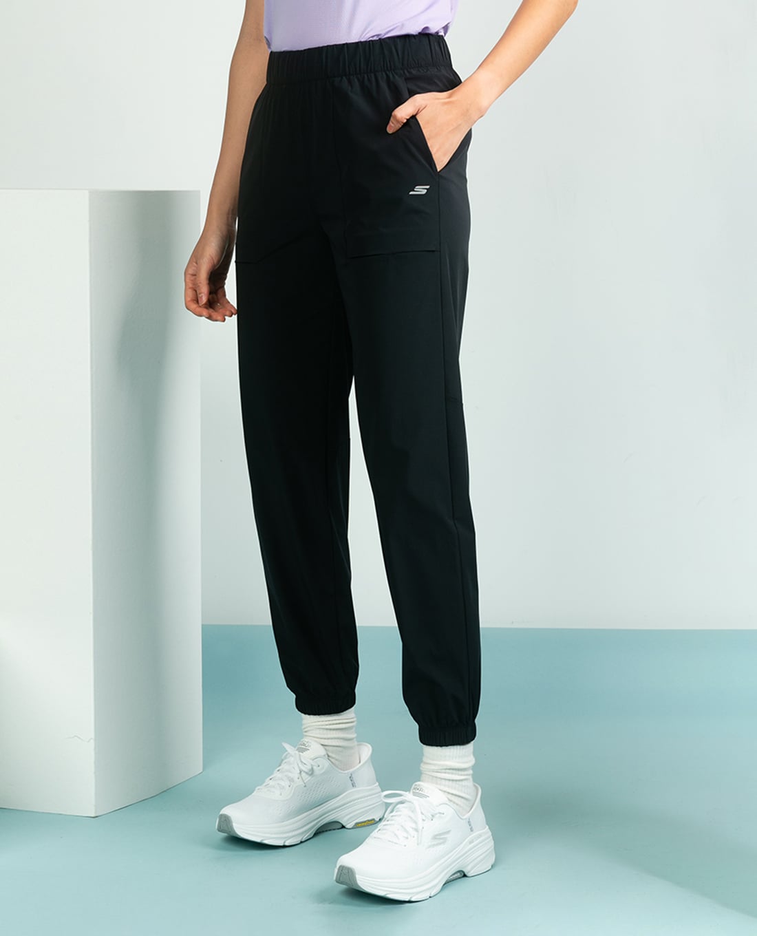 SKECHERS - Quần jogger nữ lưng thun Performance