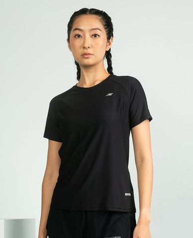  SKECHERS - Áo thun thể thao nữ cổ tròn tay ngắn Performance 