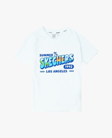  SKECHERS - Áo thun bé trai cổ tròn tay ngắn Summer 