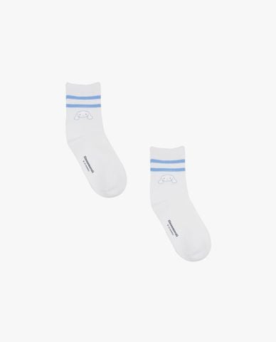  SKECHERS - Set 2 vớ bé gái cổ cao Cinnamoroll 