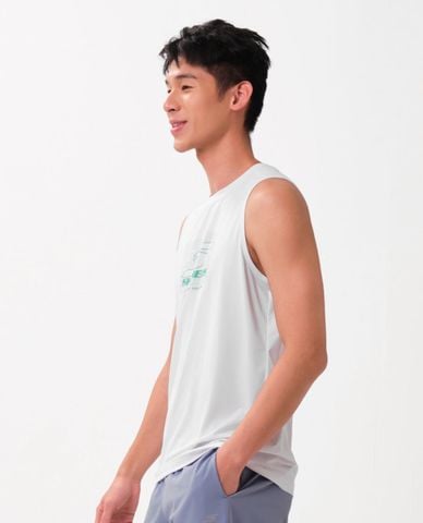  SKECHERS - Áo ba lỗ thể thao nam Performance 