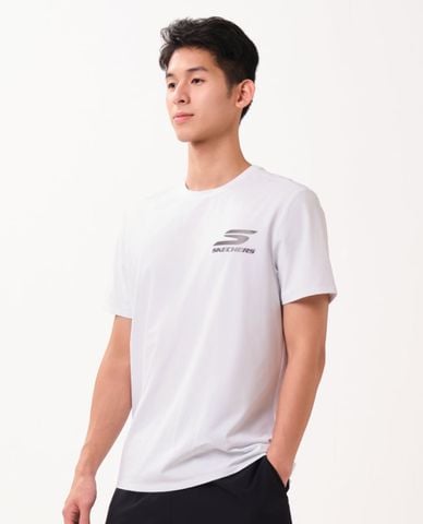  SKECHERS - Áo thun thể thao nam Running Performance 
