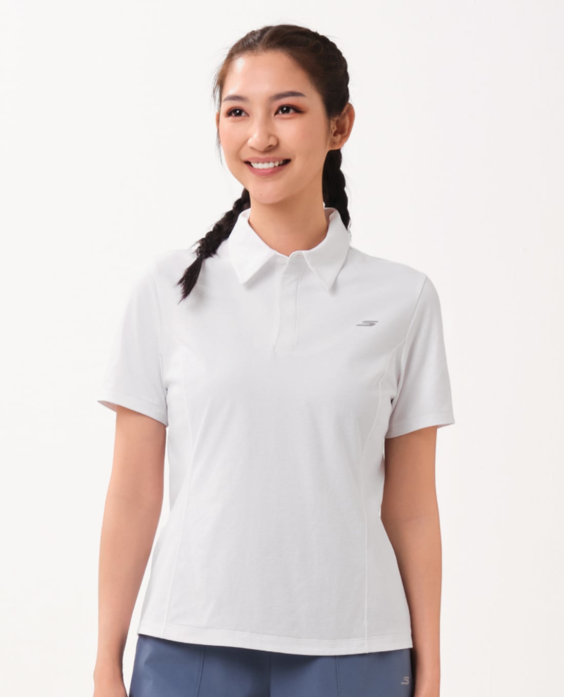 SKECHERS - Áo polo nữ cổ bẻ tay ngắn Performance