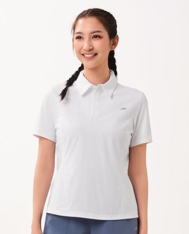  SKECHERS - Áo polo nữ cổ bẻ tay ngắn Performance 