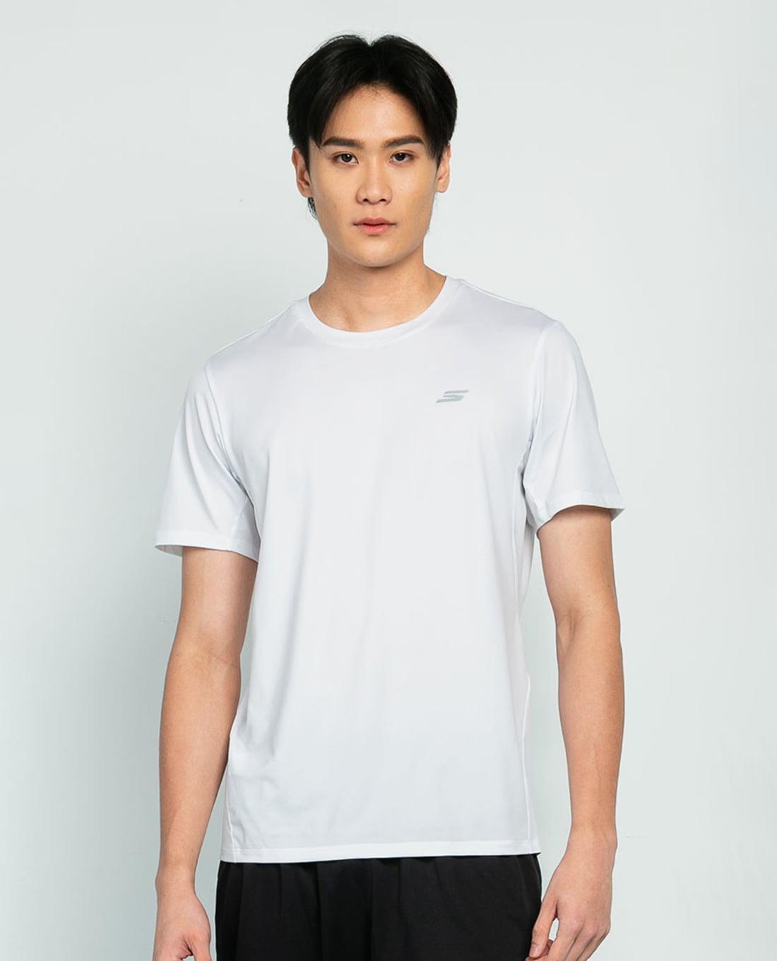 SKECHERS - Áo thun nam cổ tròn tay ngắn Performance