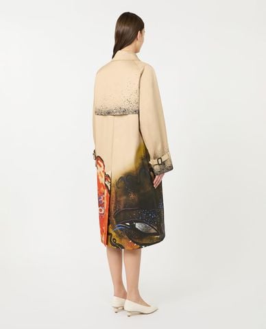  WEEKEND MAX MARA - Áo khoác măng tô nữ hai hàng nút Wkspeccati 