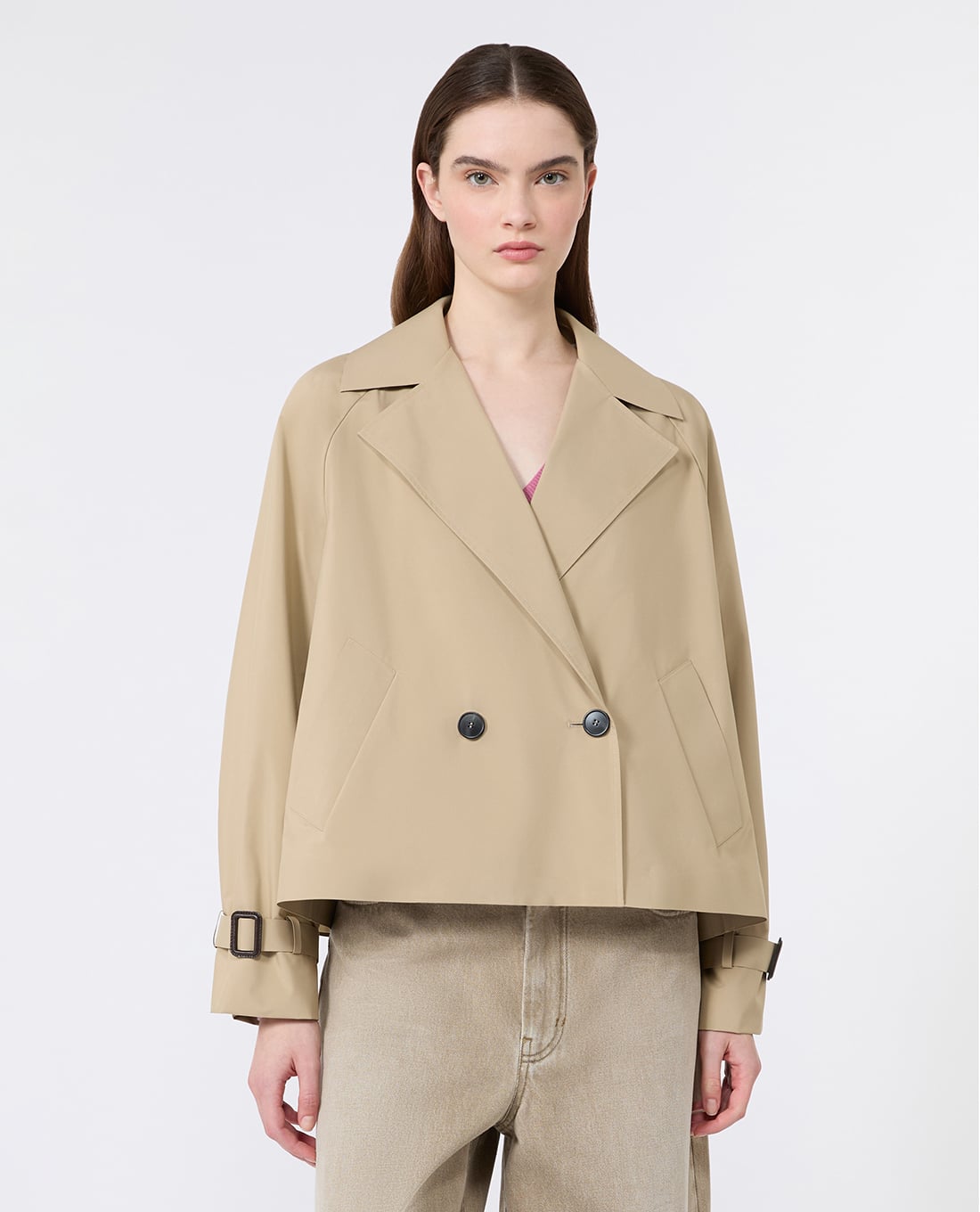 WEEKEND MAX MARA - Áo khoác nữ hai hàng nút Wkdboero