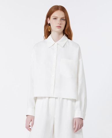  WEEKEND MAX MARA - Áo sơ mi nữ cổ bẻ tay dài Wkdcapo 